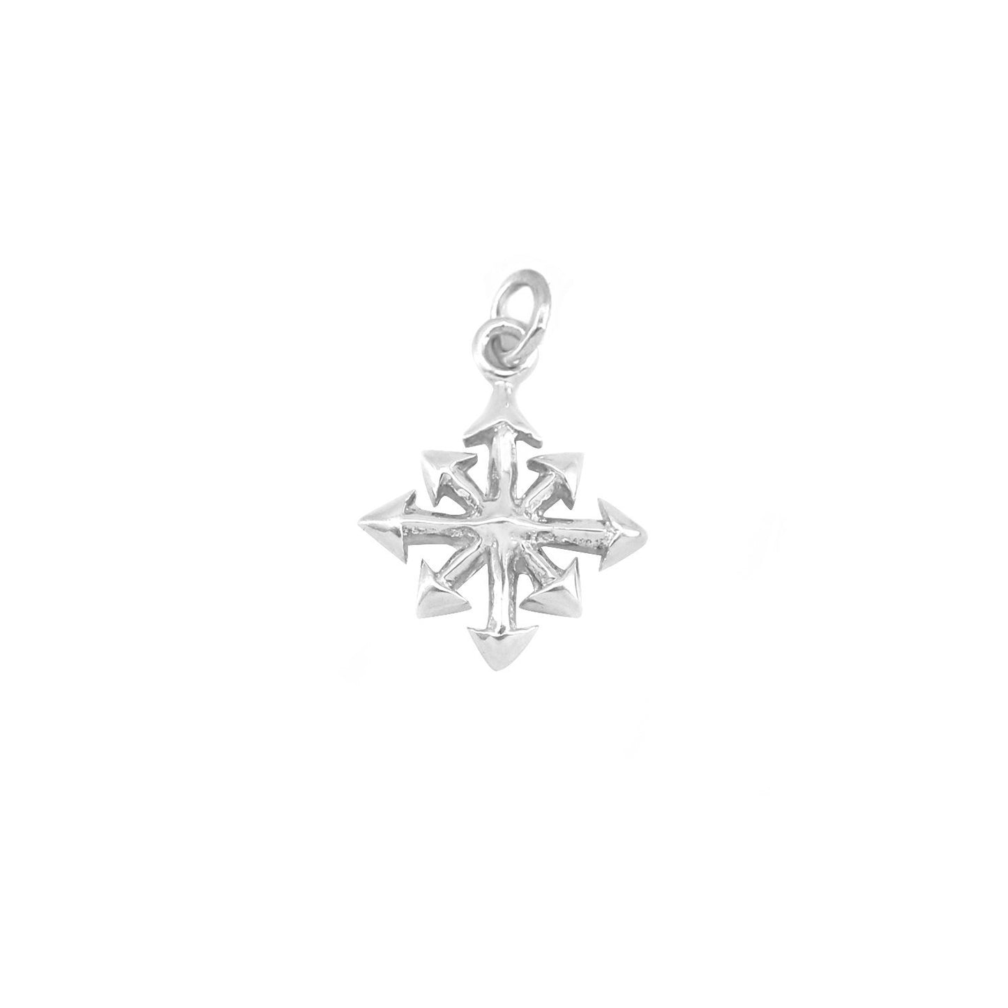 Eddy Eight Arrows 925 Sterling Silver Pendant | SilverWorks