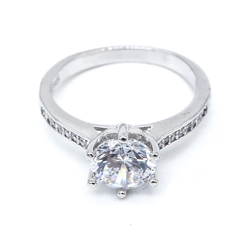 Cathedral Traditional Engagement Ring