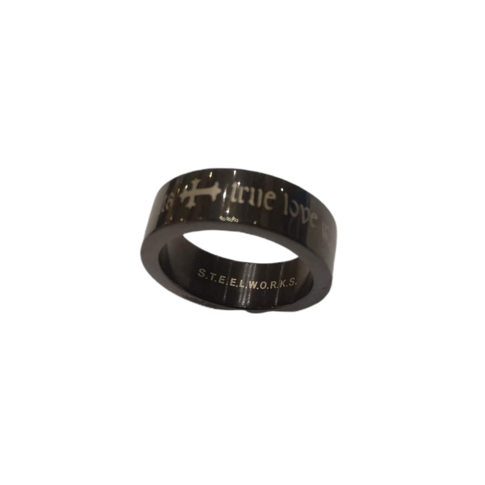 Gran Enamel Stainless Steel Ring | SilverWorks