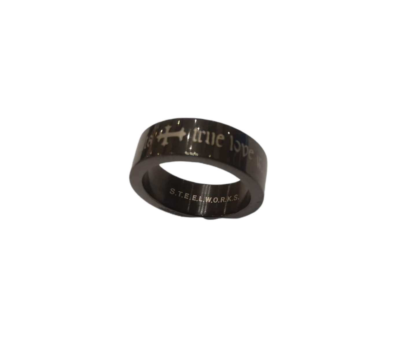 Gran Enamel Stainless Steel Ring | SilverWorks