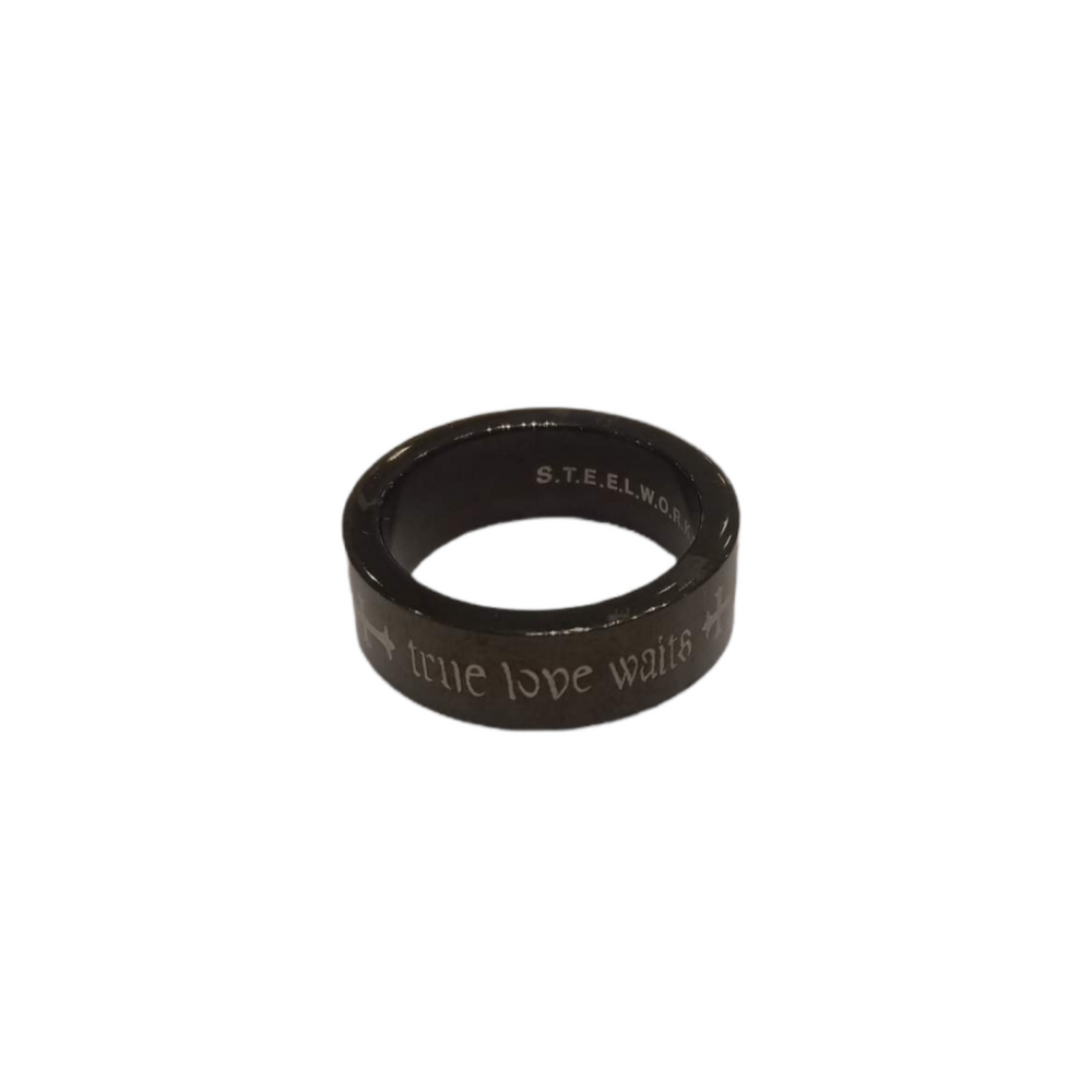 Gran Enamel Stainless Steel Ring | SilverWorks