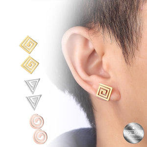 3 Pairs of Swirl Design Stud Earrings Philippines | Silverworks