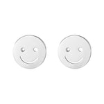 Smiley,  Butterfly and Heart Set of Stud Stainless Steel Hypoallergenic Earrings Philippines | Silverworks