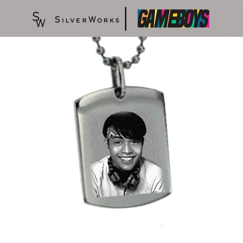 Gameboys Collection Cai Engraved Dogtag Necklace