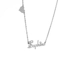 Fiolex Girls with Heart Name Necklace