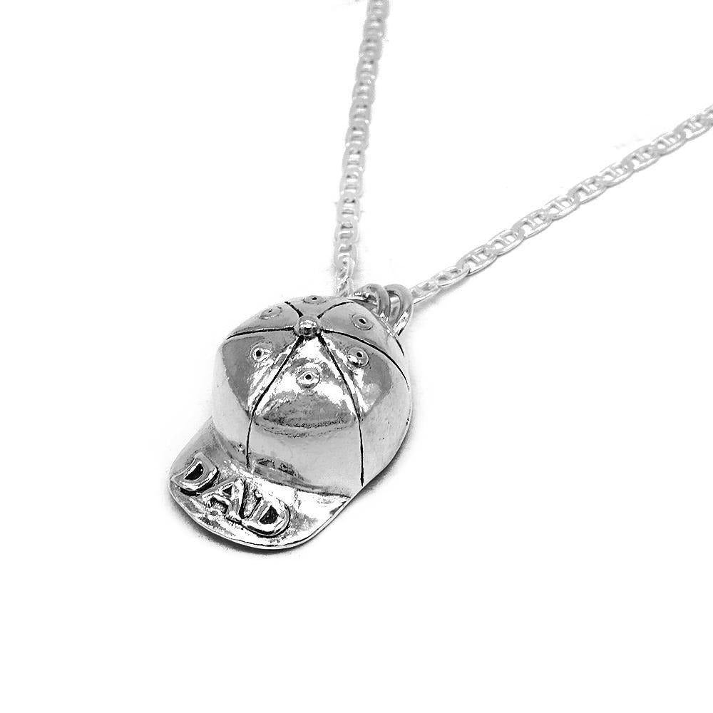 
                
                    Load image into Gallery viewer, Dad Cap 925 Sterling Silver Necklace Philippines | Silverworks
                
            