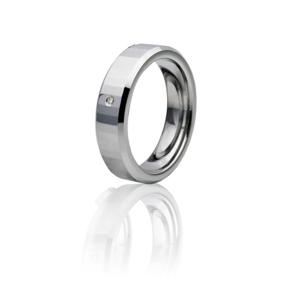 Riley Tungsten Wedding Ring | SilverWorks