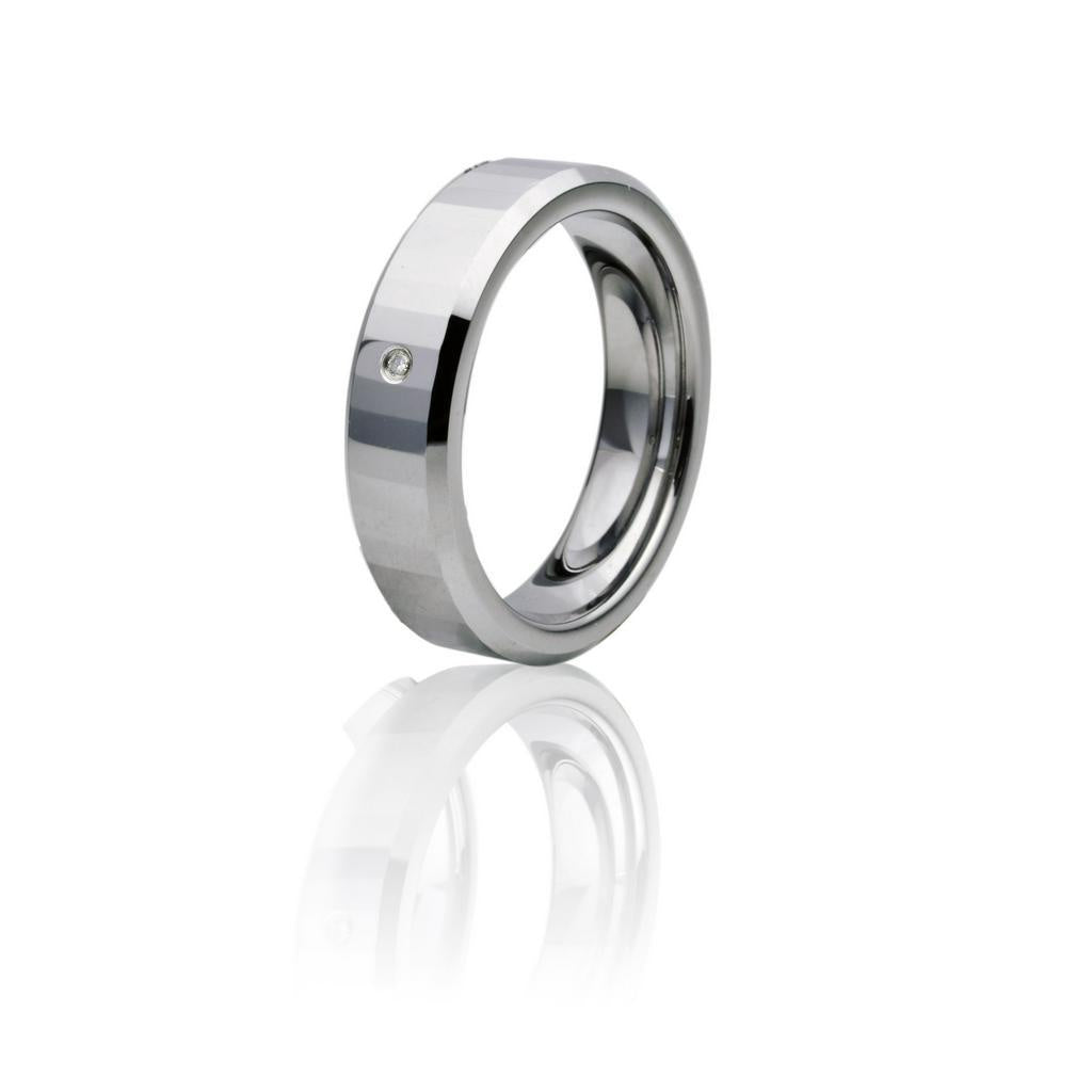 Riley Tungsten Wedding Ring | SilverWorks