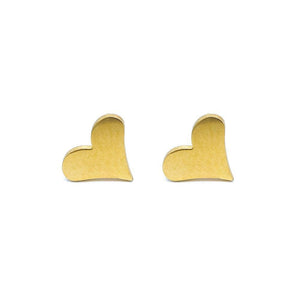 Heart Stud Stainless Steel Hypoallergenic Earrings Philippines | Silverworks