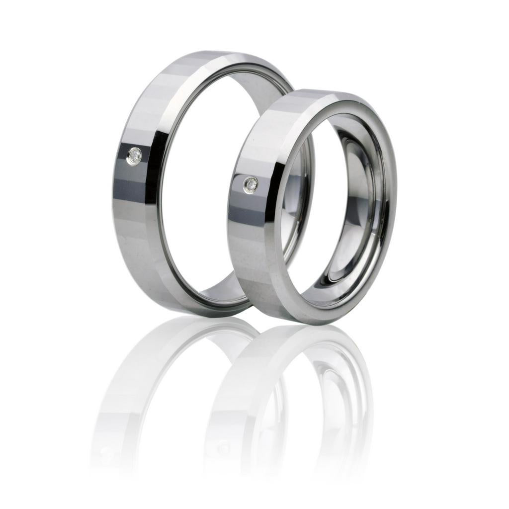 Riley Tungsten Wedding Ring | SilverWorks
