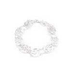 Cundrie Hexagon Chinese Symbol Silver Bracelet