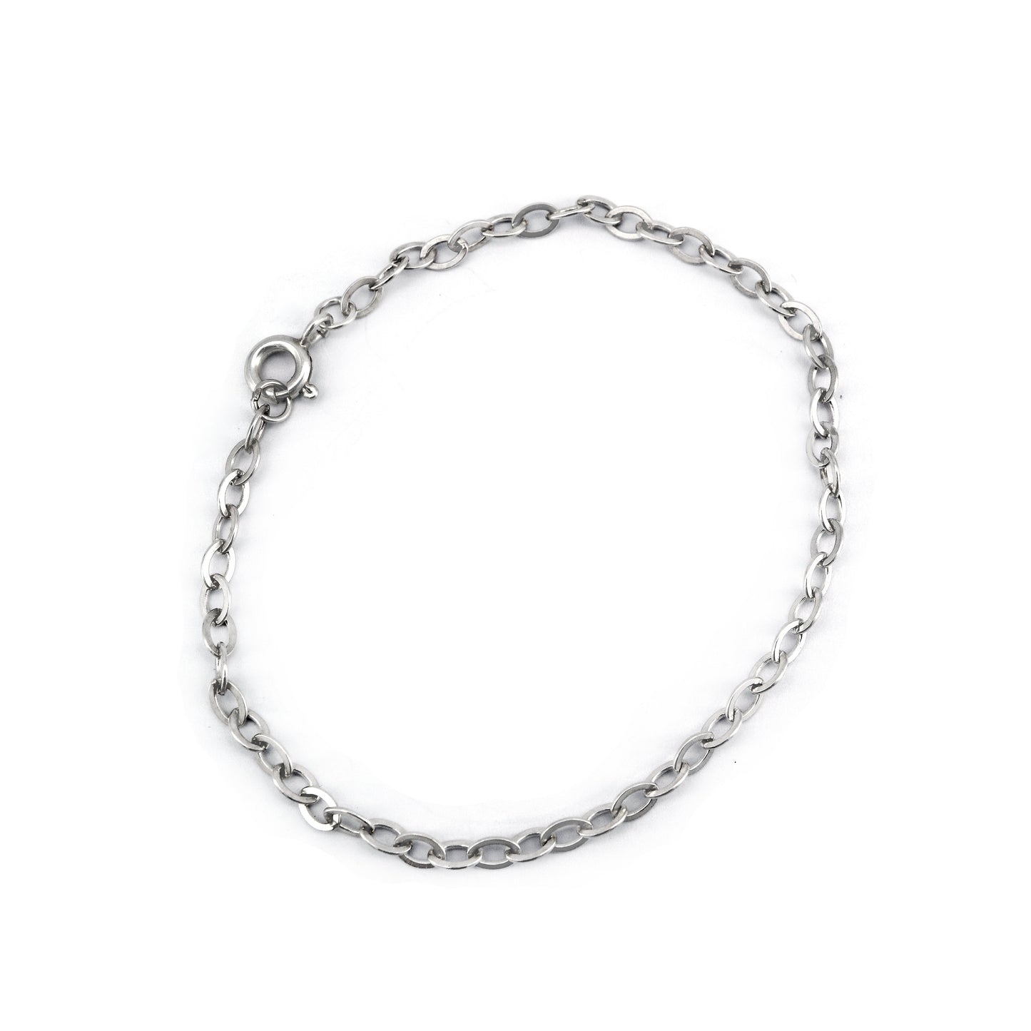 Coralie Cheval Links 925 Sterling Silver Chain Bracelet | SilverWorks
