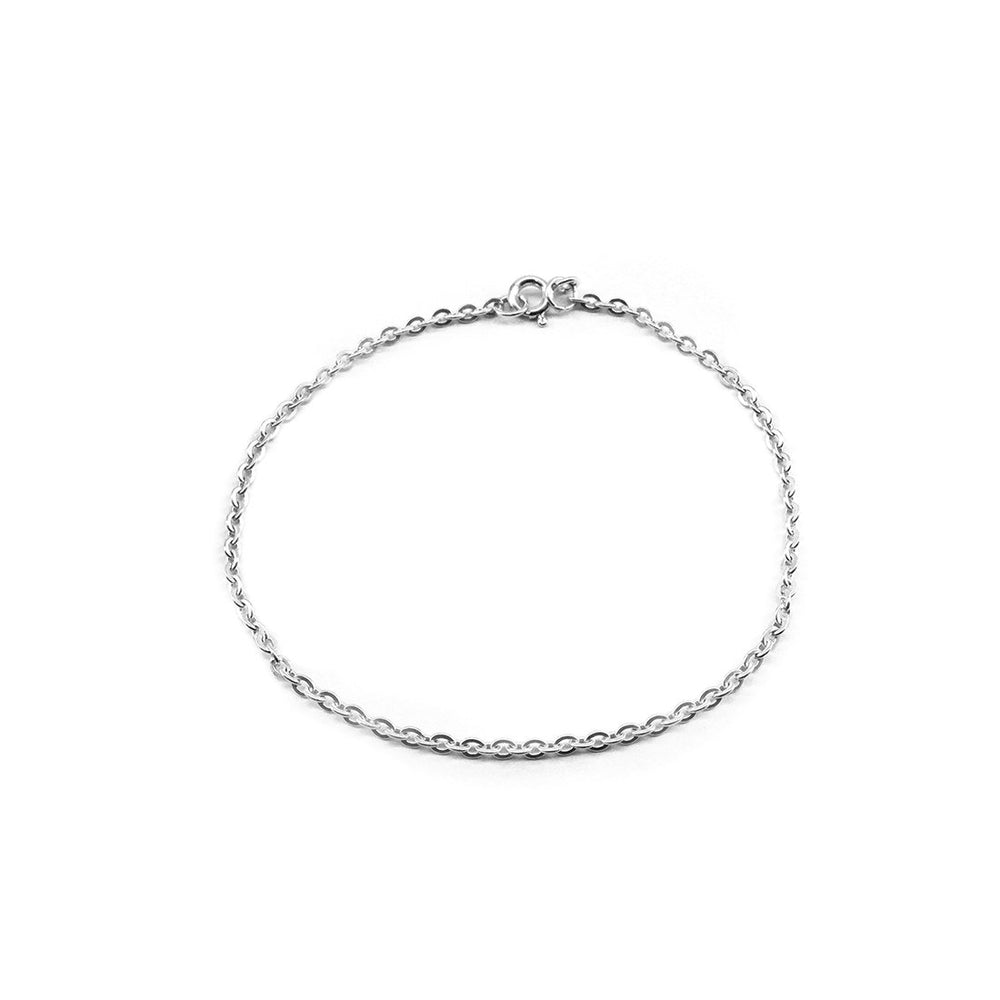 Constanze Silver Bracelet with Rolo Chain