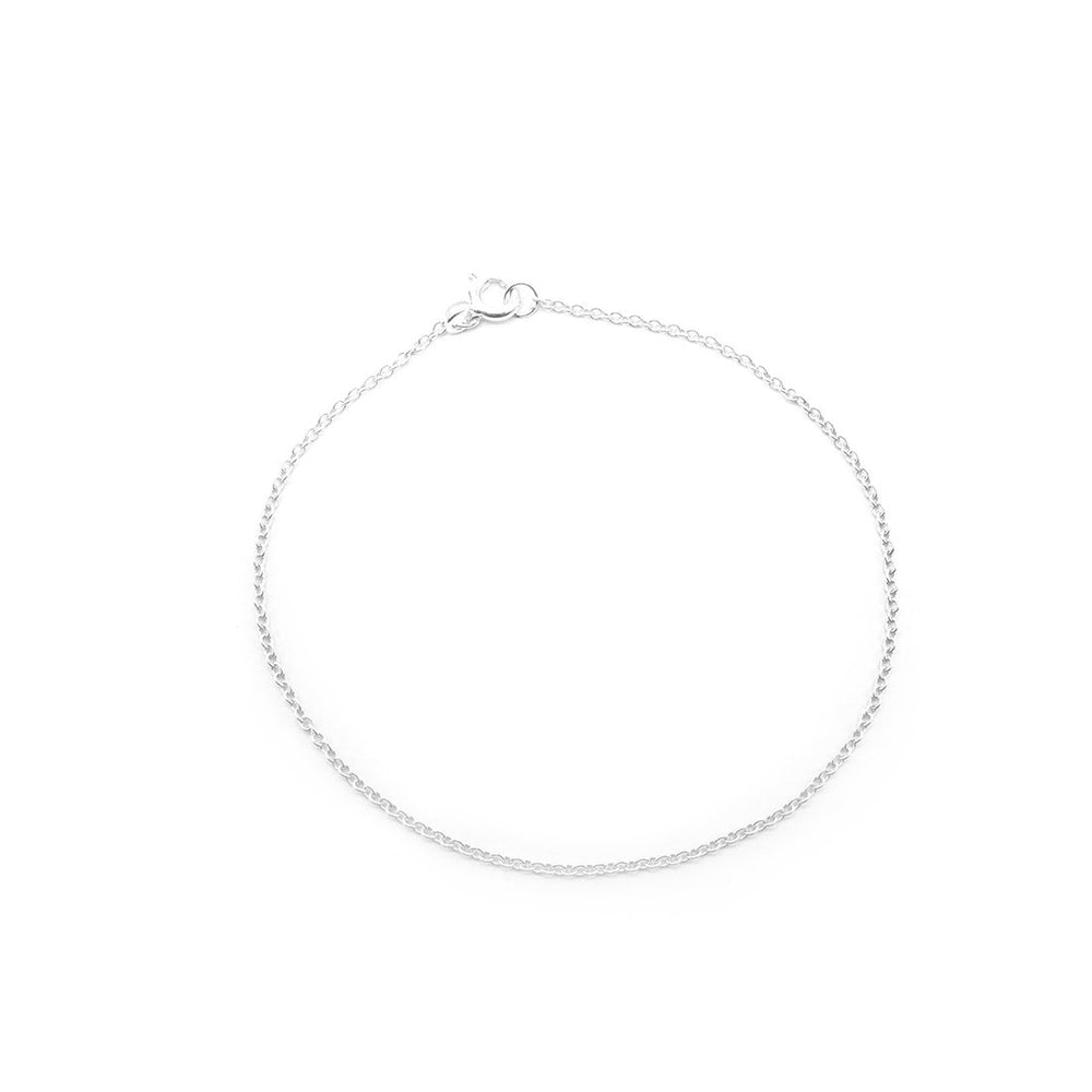 Connelly Cable 925 Sterling Silver Chain Bracelet | SilverWorks
