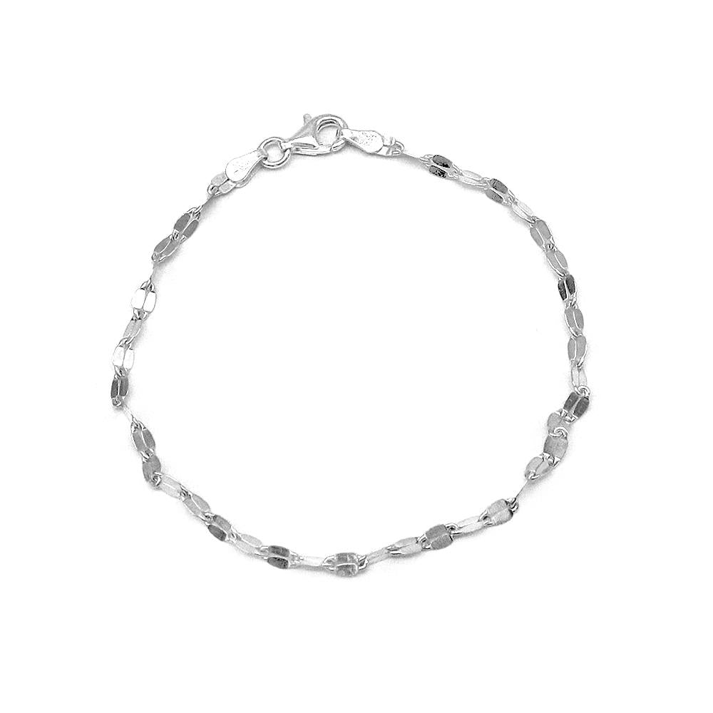 Chiaki 925 Sterling Silver Chain Bracelet | SilverWorks