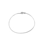 Cicely Silver Bracelet with Box Chain