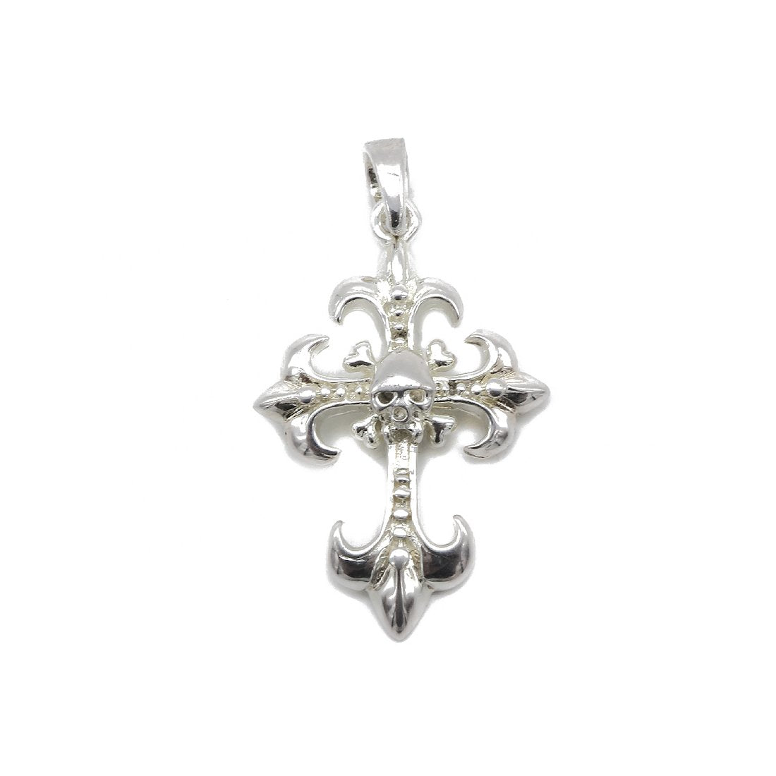 Ally Skull Cross 925 Sterling Silver Charm and Pendants Philippines | Silverworks