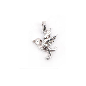 
                
                    Load image into Gallery viewer, Plain Pigeon 925 Sterling Silver Pendant Philippines | Silverworks
                
            