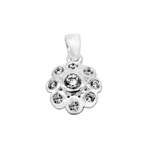 Aicelle Flower with Cubic Zirconia 925 Sterling Silver Charm  Philippines | Silverworks