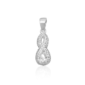 Anya Dotted Infinity 925 Sterling Silver Charms and Pendants Philippines | Silverworks