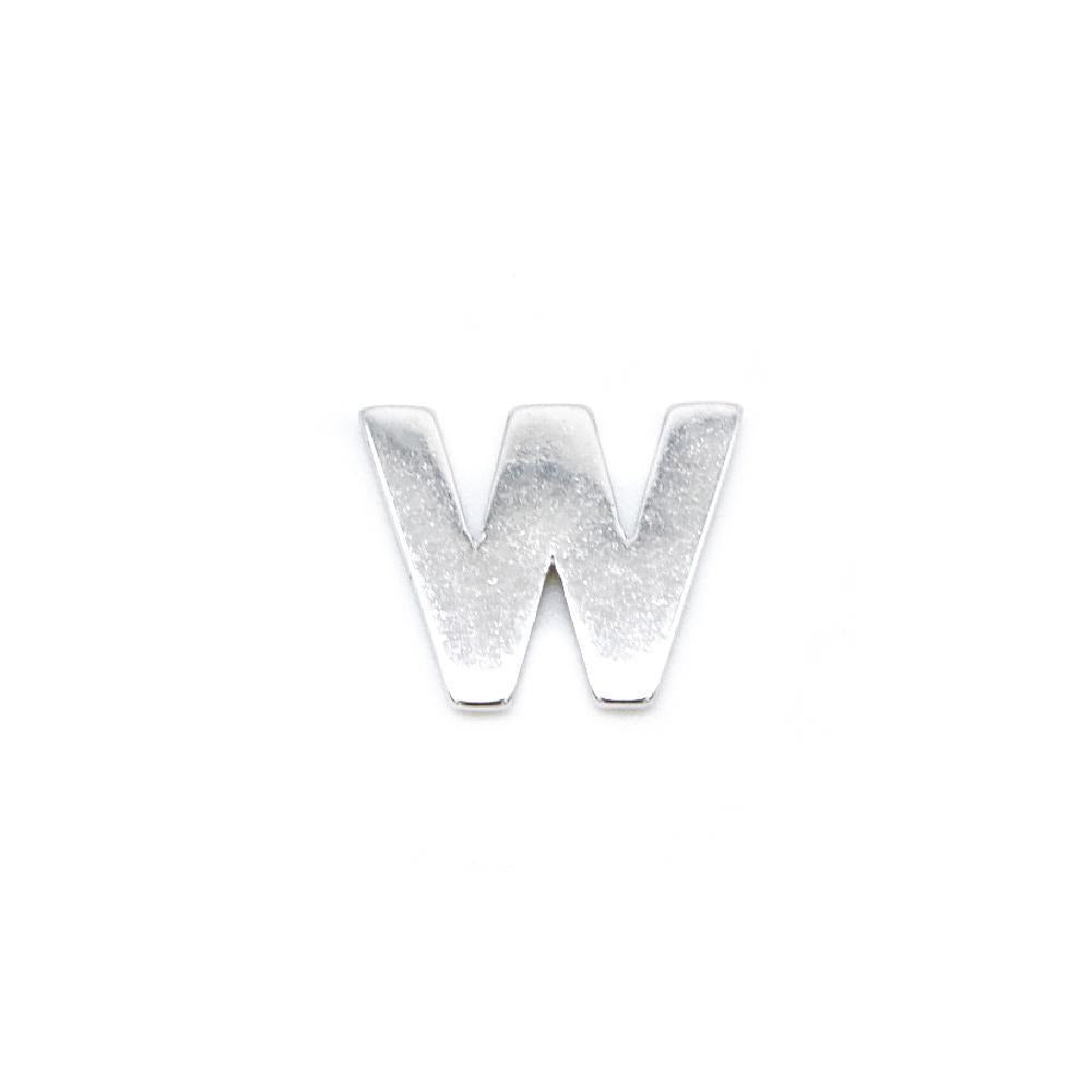Polished Letters and Numbers 925 Sterling Silver Charm Philippines | Silverworks