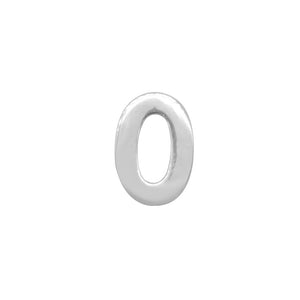 Polished Letters and Numbers 925 Sterling Silver Charm Philippines | Silverworks