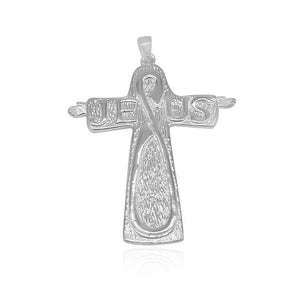 Jesus Cross 925 Sterling Silver Charm Philippines | Silverworks