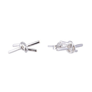 Madeira Knot Silver 925 Sterling Silver Stud Earrings Philippines | Silverworks
