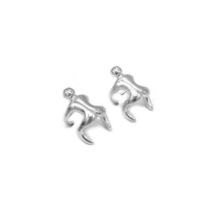 Maura Climbing Man 925 Sterling Silver Cuff Earrings Philippines | Silverworks
