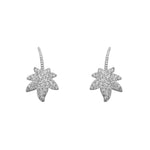Margo Maple Leaf 925 Sterling Silver Stud Earrings Philippines | Silverworks