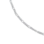 Thin Figgaro Chain Necklace