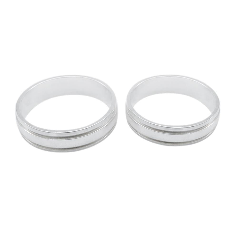 Willa 925 Sterling Silver Wedding Band Ring | SilverWorks
