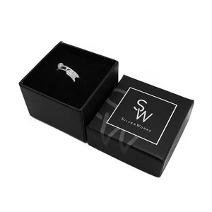 
                
                    Load image into Gallery viewer, Polished Arrow 925 Sterling Silver Ring Philippines | Silverworks
                
            