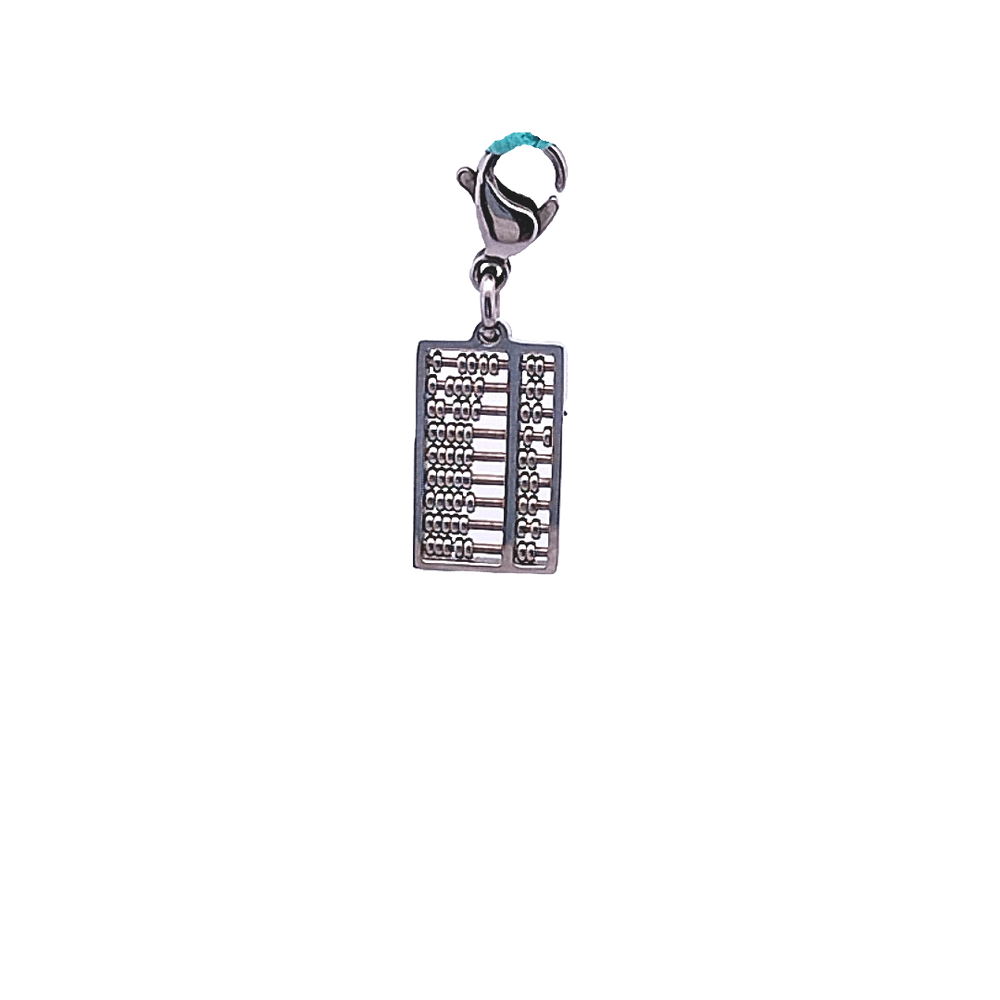 Axel Abacus Stainless Steel Charm | SilverWorks