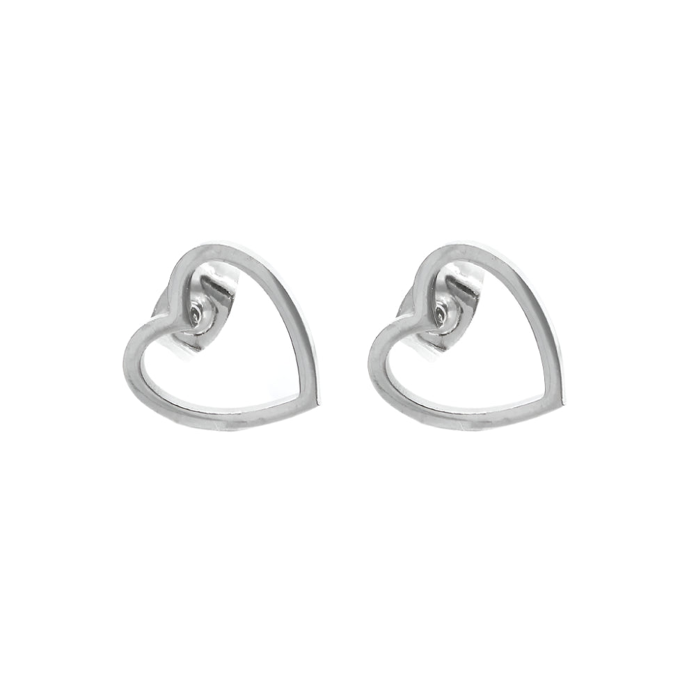 
                      
                        Tiana Thin Open Heart Stainless Steel Jewelry Set | SilverWorks
                      
                    