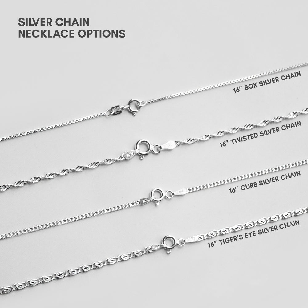 Name Necklace with Crown C7-X / C7