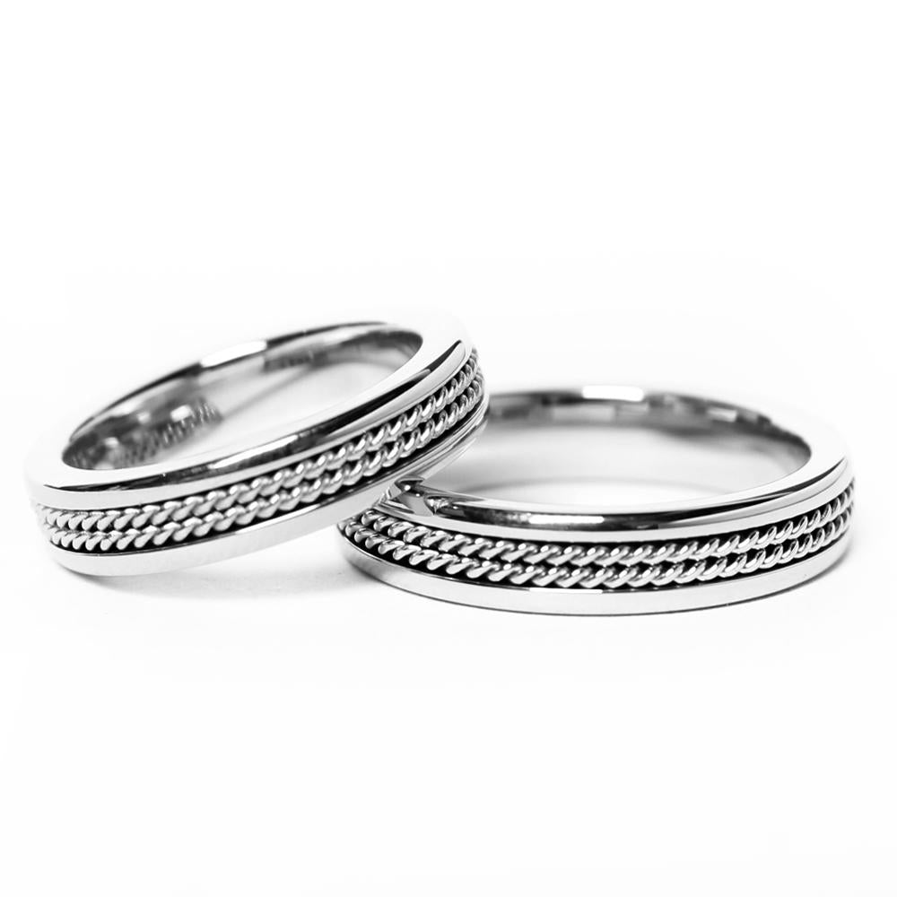 Silverworks T66 Braide Tungsten Ring