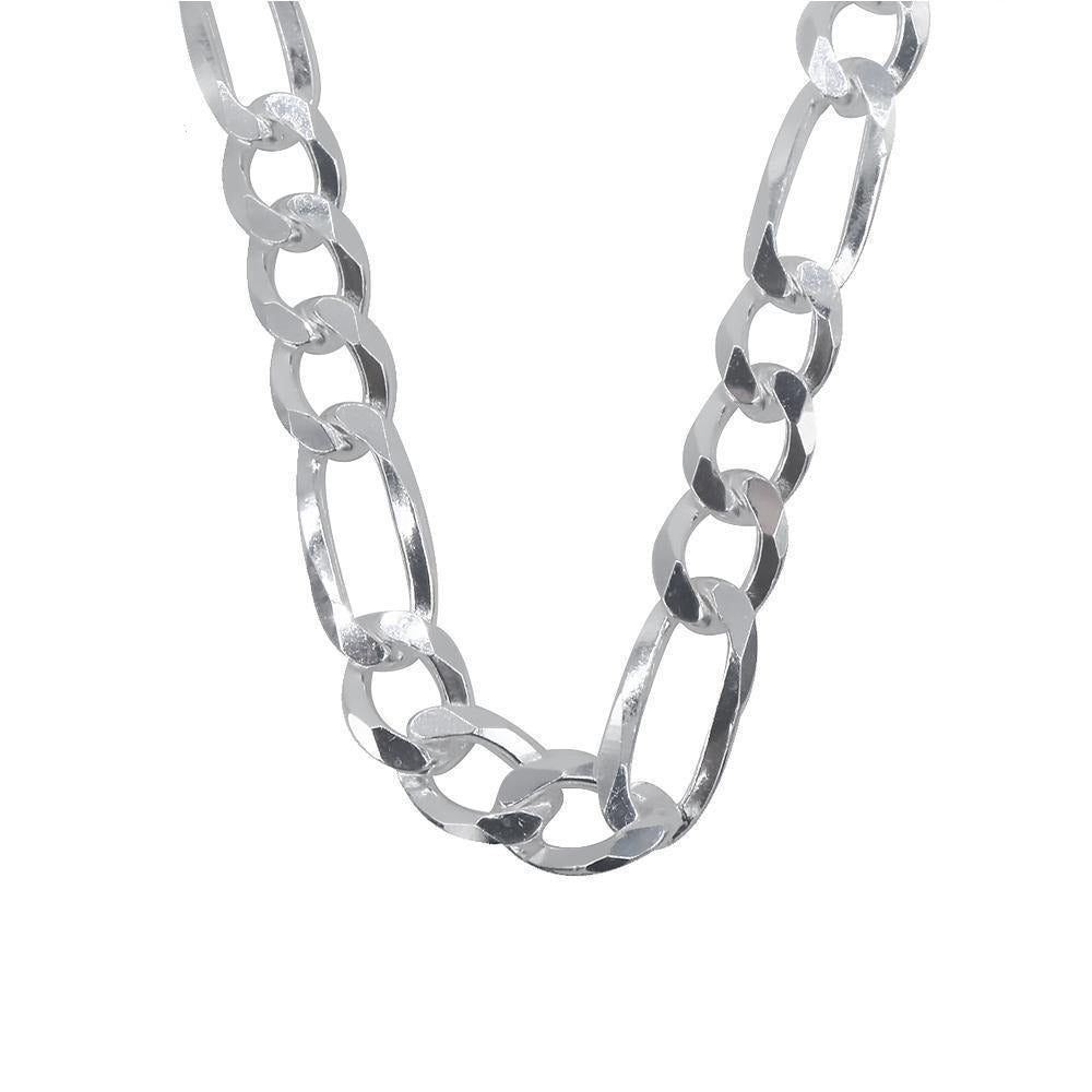 Thick Figarro 925 Sterling Silver Necklace Philippines | Silverworks