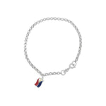 Rolo Chain with Philippine Flag Charm