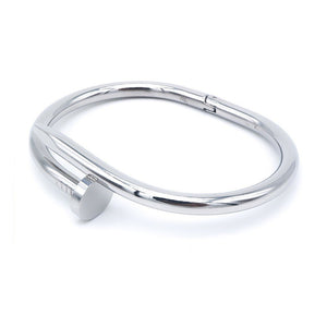 Nail-Style Stainless Steel Hypoallergenic Bangle Philippines | Silverworks
