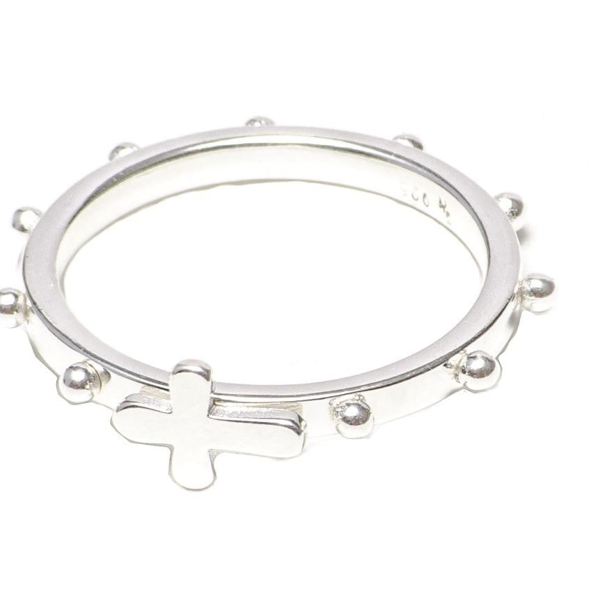 Silver Rosary Ring