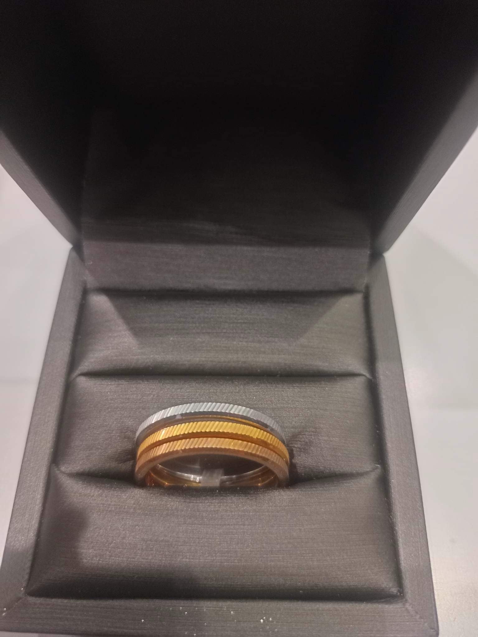 Tori Stackable Tungsten Wedding Band Ring Set | SilverWorks