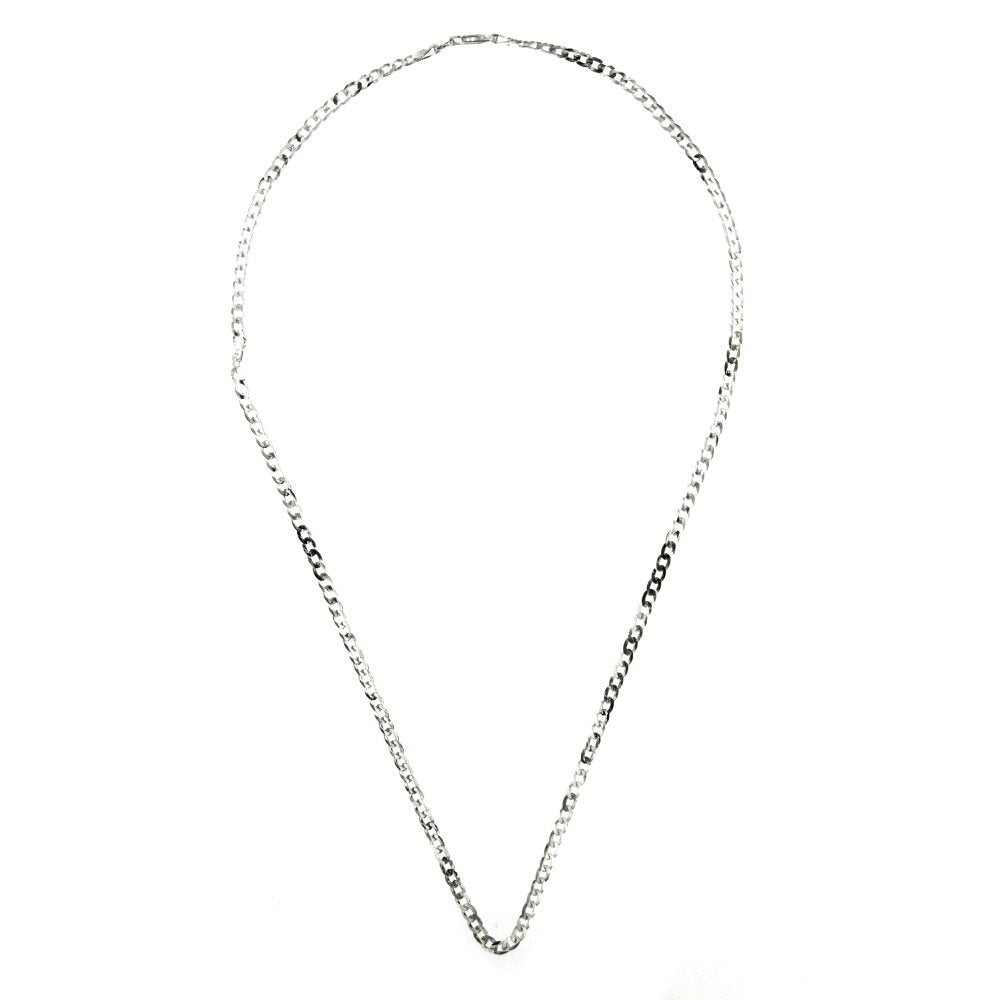 Huan Curb 925 Sterling Silver Chain Necklace | SilverWorks