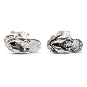 
                
                    Load image into Gallery viewer, Pair Slipper 925 Sterling Silver Earrings Philippines | Silverworks 
                
            