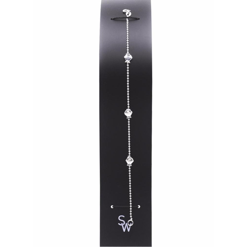 Heidi Fish 925 Sterling Silver Charm Bracelet | SilverWorks
