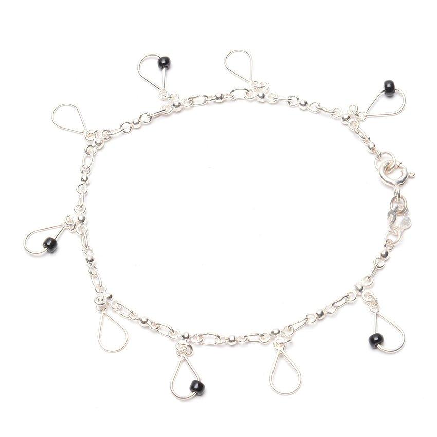 Bracelet with Teardrop Charms