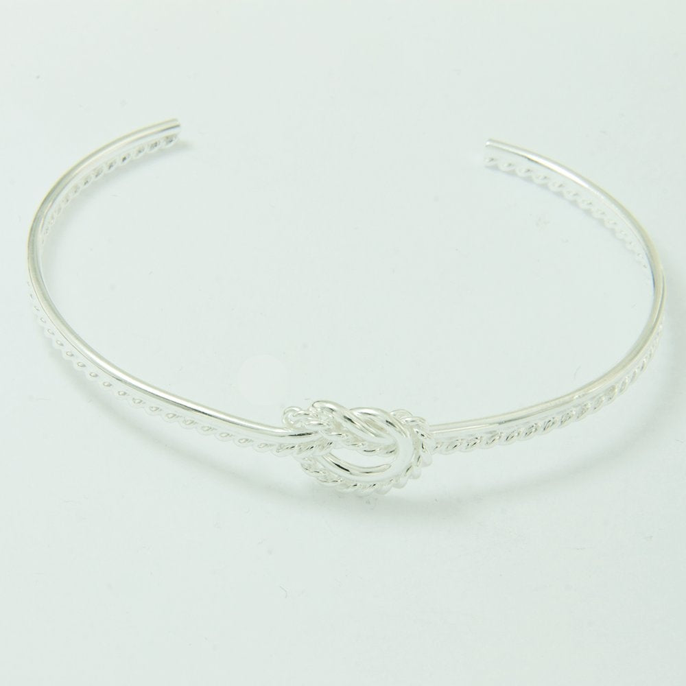 Knot 925 Sterling Silver Bangle Philippines | Silverworks