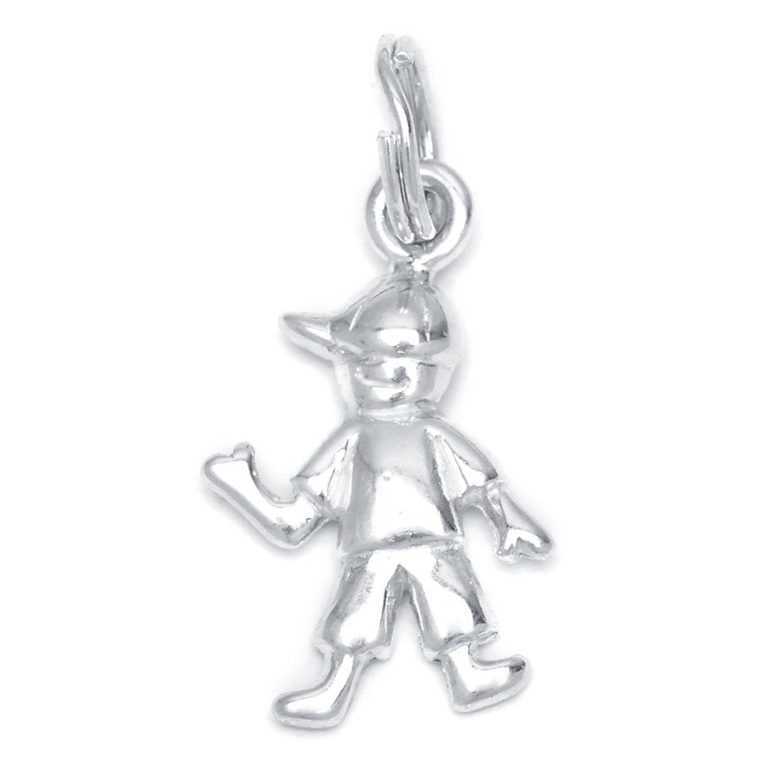 Bryan Boy with Cap 925 Sterling Silver Pendant | SilverWorks