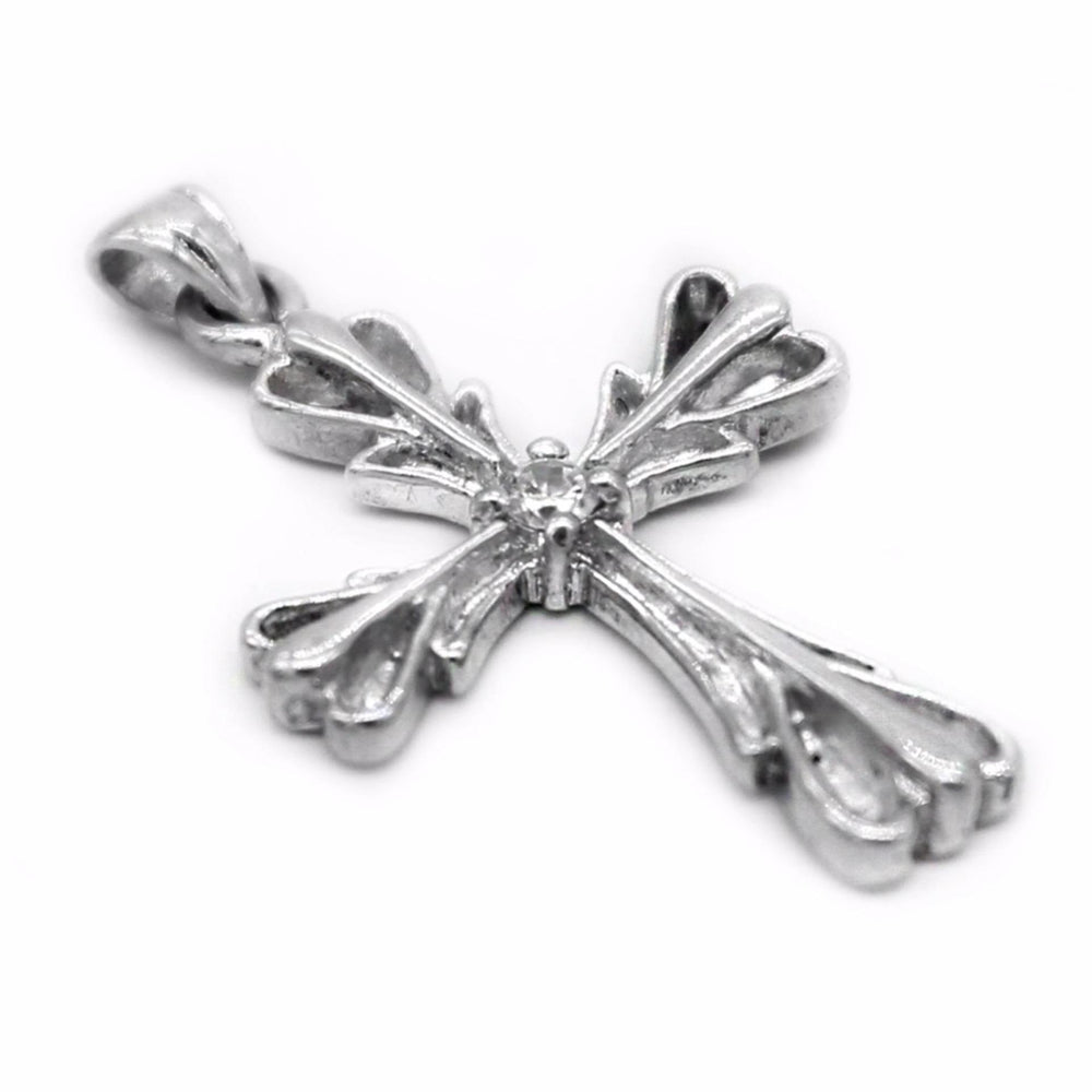 Oxidized Cross 925 Sterling Silver Pendant Philippines | Silverworks