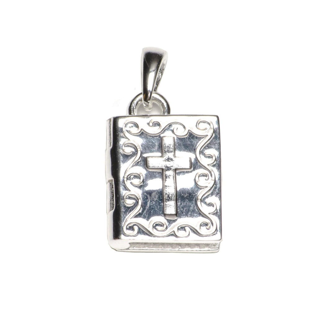Bible Charm 925 Sterling Silver Charms and Pendants Philippines | Silverworks
